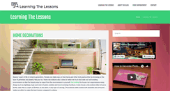 Desktop Screenshot of learningthelessons.org.uk